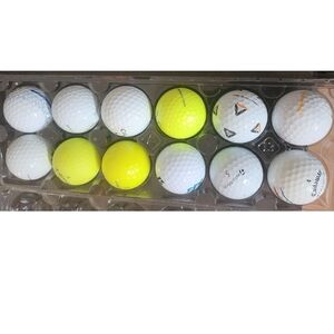 Callaway and Titleist Golf Balls Set